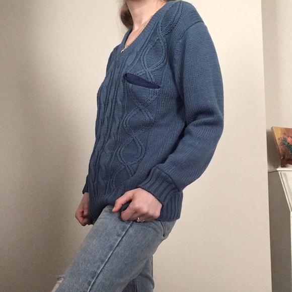 Vintage grandpa sweater - Picture 3 of 4